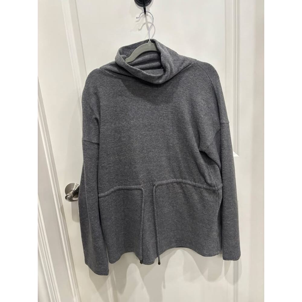 Long Mock Neck Sweater